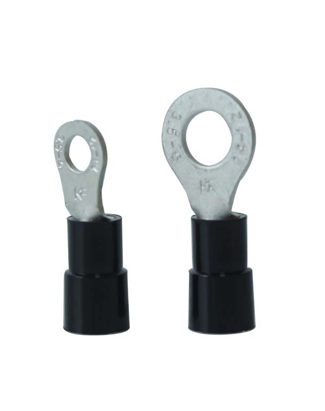 Nylon-Insulated Single Crimp Ring Terminalss