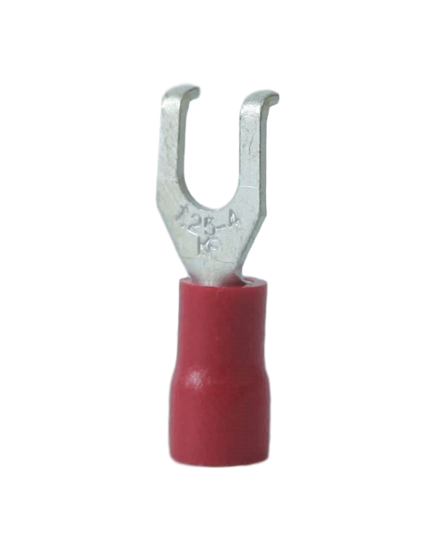 Vinyl-Insulated Single Crimp Flange Spade Terminals