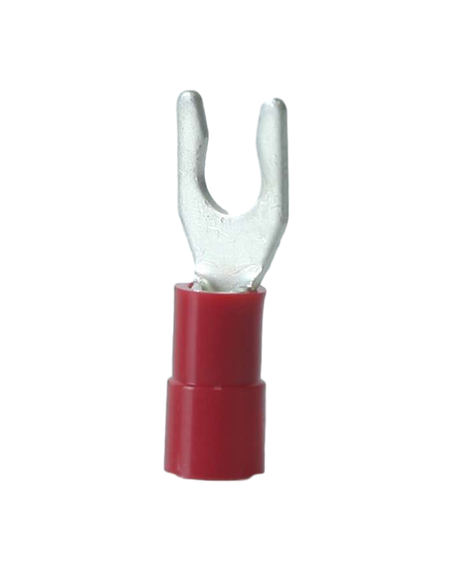 Nylon-Insulated Single Crimp Locking Spade Terminals