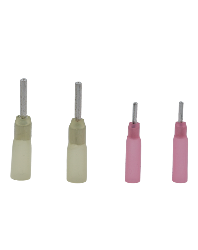 Heat Shrink-Insulated Single Crimp Pin Terminals