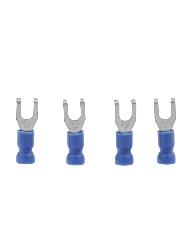 Vinyl-Insulated Single Crimp(Easy Entry) Flange Spade Terminals