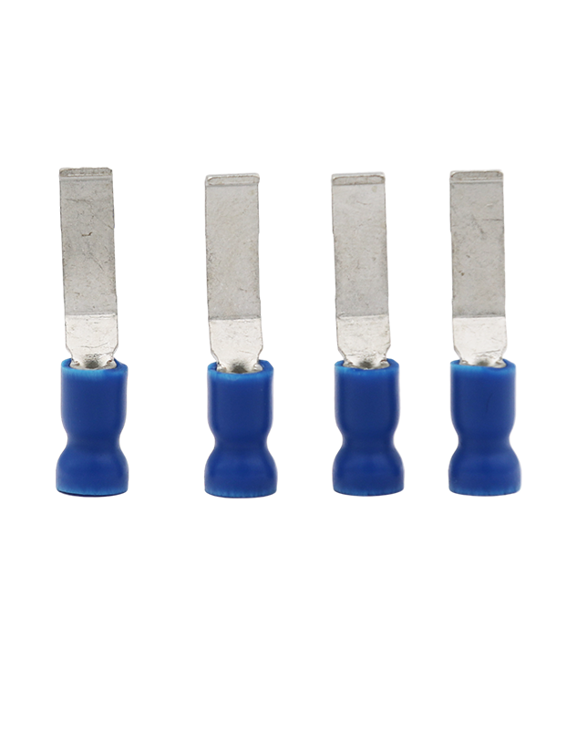 Vinyl-Insulated Single Crimp(Easy Entry)Lipped Blade Terminals