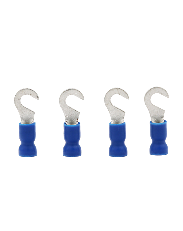 Vinyl-Insulated Single Crimp(Easy Entry) Hook Terminals