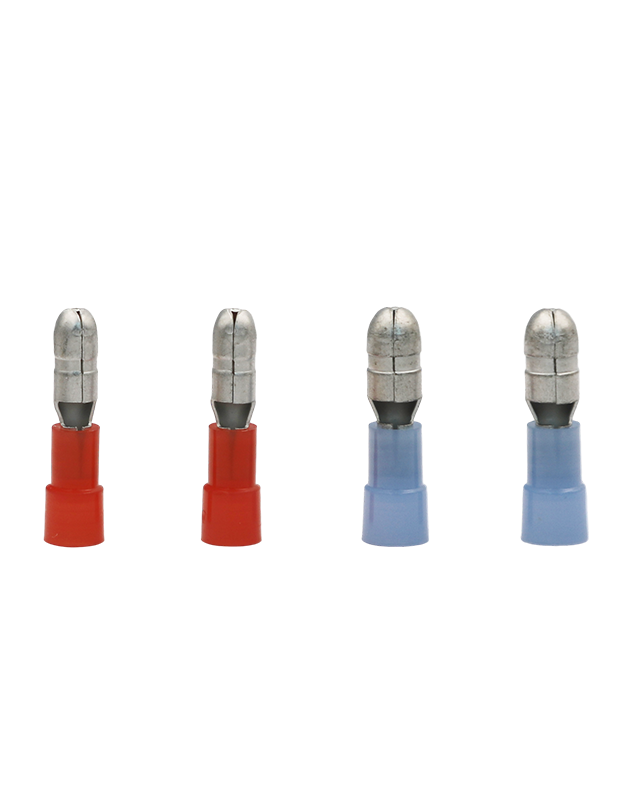 Nylon-Insulated Bullet Male Quick Disconnectors