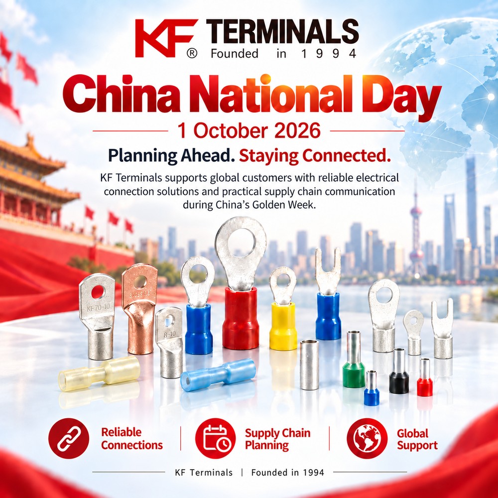 China National Day 2026: Supply Chain Planning for Electrical Terminal Buyers
